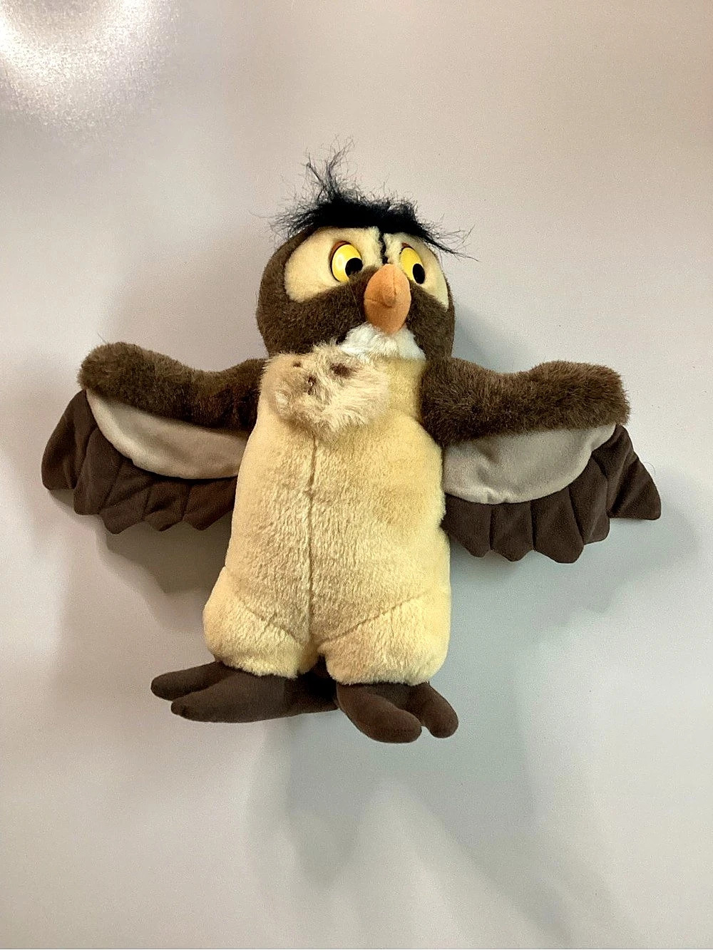 VTG Disney Store Owl From Winnie The Pooh Friends Plush Stuffed Collectible